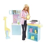 Review Mattel J9500 / Barbie Forever - Career Baby Doctor Playset with Doll