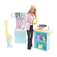 Barbie Forever Play All Day Baby Doctor and Office Playset