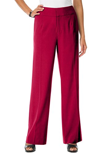 Jessica London Women's Plus Size Bi-Stretch Pants