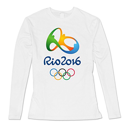 VARY Women's Rio 2016 Olympic Games Long Sleeve T-shirt White