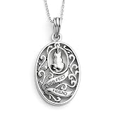 Animal Friends, Cat Necklace in Sterling Silver