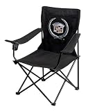 On The Edge Marketing OTE-810016 Cadillac Crest Black Folding Chair by On The Edge Marketing