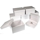 Reviews6 White Leather Ring Displays Jewelry Showcase Gift Box 6 White Leather Ring Displays Jewelry Showcase Gift Box