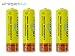 4 AA 1.2V NiCd Rechargeable Batteries 1000mAh