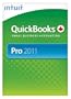 QuickBooks Pro 2011, Canadian edition
