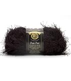 Fun Fur Yarn - Black