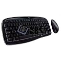 English & Czech Logitech Ex100 Wireless USB Keyboard & Mouse Combo