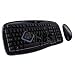 English & Hindi Logitech Ex100 Wireless USB Keyboard & Mouse Combo