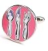 Gourmet Food Chef Cufflinks Cuff Links