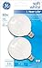 GE Lighting 44723 60-Watt 530-Lumen Candelabra Base G16.5 Globe Light Bulb, Soft White