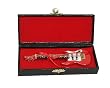5.5" Red Electric Guitar Musical Instrument Christmas Ornament
