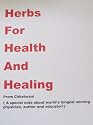 HERBS FOR HEALTH AND HEALING