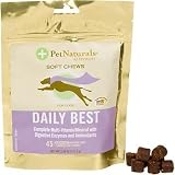 413EmW%2BBgcL. SL160  Pet Naturals of Vermont Daily Best for Dogs Chicken Liver    45 Soft Chews