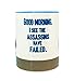 Blue Footed Boobie Assassin Mug by Pithitude - One Single 11oz. Blue Coffee Cup