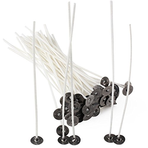 EricX-Light-100-Piece-Natural-Candle-Wick-Low-Smoke-6-Pre-Waxed-100-Natural-Cotton-Core