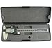 True Power 6(150mm) Stainless Steel Digital Vernier Caliper with Inch Fractions/Decimal SAE/Metric Unit Display & Conversion #446