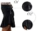 Motony Fashion Latin Dance Dress Ballroon Tango Swing Rumba ChaCha Skirt Black M