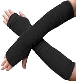 Caripe Armstulpen Stulpen Feinstrick - 11 schwarz