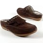 Sporto Women's Woods Fringe Mule,Chocolate,7 M