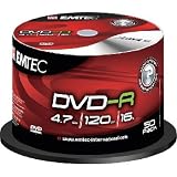 Emtec 16x Write-Once DVR-R - 50 Disc Spindle