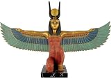 Kneeling Winged Isis, Gold Details, Large