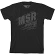 MSR Racing Established Men's Short-Sleeve Sports Wear Shirt - Black