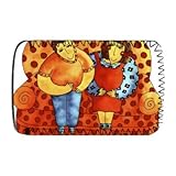 Children on Settee, 2003 (w/c & ink on.. - Protective Phone Sock - Art247 - Standard Size