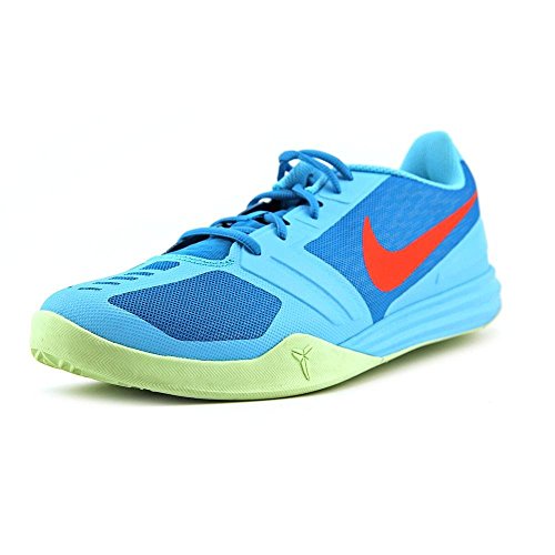 Nike Mens KB Mentality Basketball Shoes Clearwater/Bright Crimson Blue