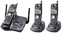 Panasonic KX-TG5633B 5.8 GHz FHSS GigaRange Digital Cordless Answering System with Three Handsets