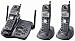 Panasonic KX-TG5633B 5.8 GHz FHSS GigaRange  Digital Cordless Answering System with Three Handsets