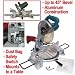 10 Inch Power MITER SAW with Adjustable Bevel
