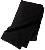 Port and Company - Knitted Scarf, Black