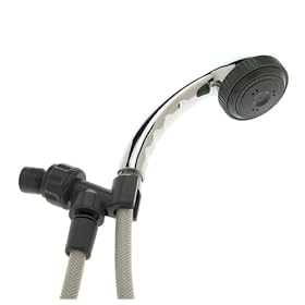 Waterpik Water Massage 3-Mode Handheld Shower, Chrome #JM-350