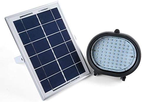 Solar Flood Lights,Outdoor Solar Powerd,Solar Powered Flood Light,Outdoor Waterproof Landscape Light Warm White 69led for Home, Garden, Lawn, Pool,Dusk to Dawn Automatically Working (White)