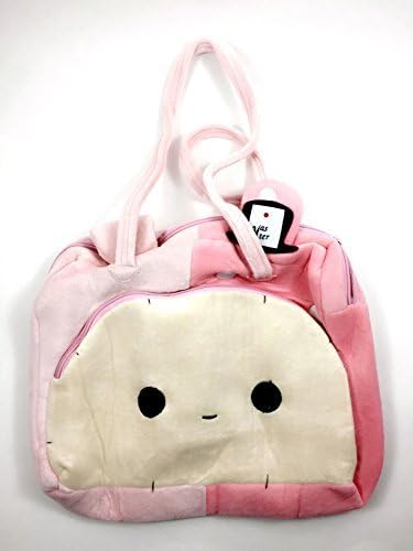 Sentimental Circus Pink Shappo Plush Hand Tote Bag by Sentimental Circus