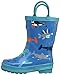 Hatley Big Boys' Rainboots -Sea Creatures