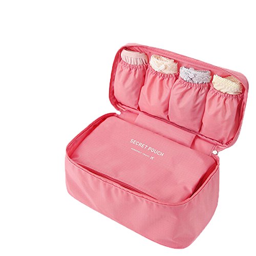 American Trends Travel Underwear Organizers Handle Dividers Bra Case Storage-FBA