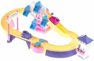 Amazon.com: Barbie KELLY Amusement Park Kelly Kiddie Coaster Playset (2001): Toys & Games