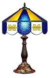 14 Desk Table Lamp Light University of Michigan Wolverines - Free Shipping