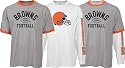 Cleveland Browns 3-In-1 MVP Long Sleeve/Short Sleeve Combo Pack
