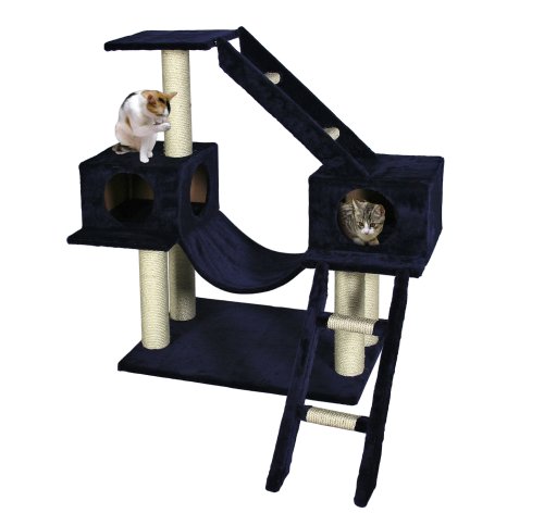 Karlie 34681 Kratzbaum Medici blau 109 x 57 x 102 cm Preisvergleich