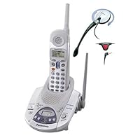 Panasonic GigaRange KX-TG2226WV 2.4 GHz Digital Cordless Phone Answering System