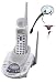Panasonic GigaRange KX-TG2226WV 2.4 GHz Digital Cordless Phone Answering System