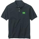 Polo Box Black Flag  Brazil  Country