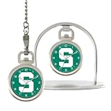 Michigan State Spartans Pocket Watch - NCAA College Athletics Fan Shop Sports Team Merchandise