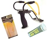 Saunders Falcon 2 Wrist Rocket Slingshot Package
