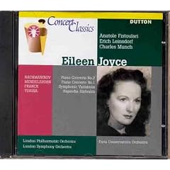 Eileen Joyce Plays Rachmaninov, Mendelssohn and Franck