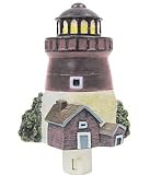 Beacon Point Nautical Lighthouse Night Light by Blonder Home Accents