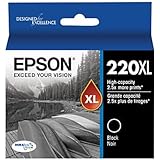 OEM Epson T220XL120 (220XL) High-Capacity DURABrite Ultra Black Ink Cartridge