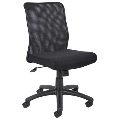 Boss Office Products B6105 Armless Budget Mesh 